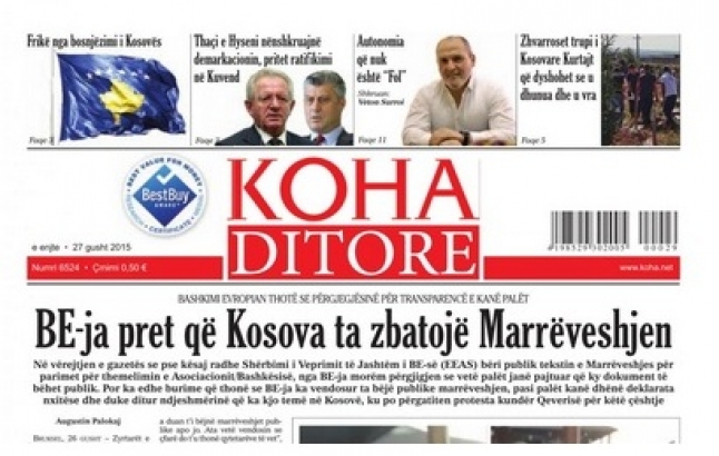 Koha Ditore si kalendar i shitores së lagjes